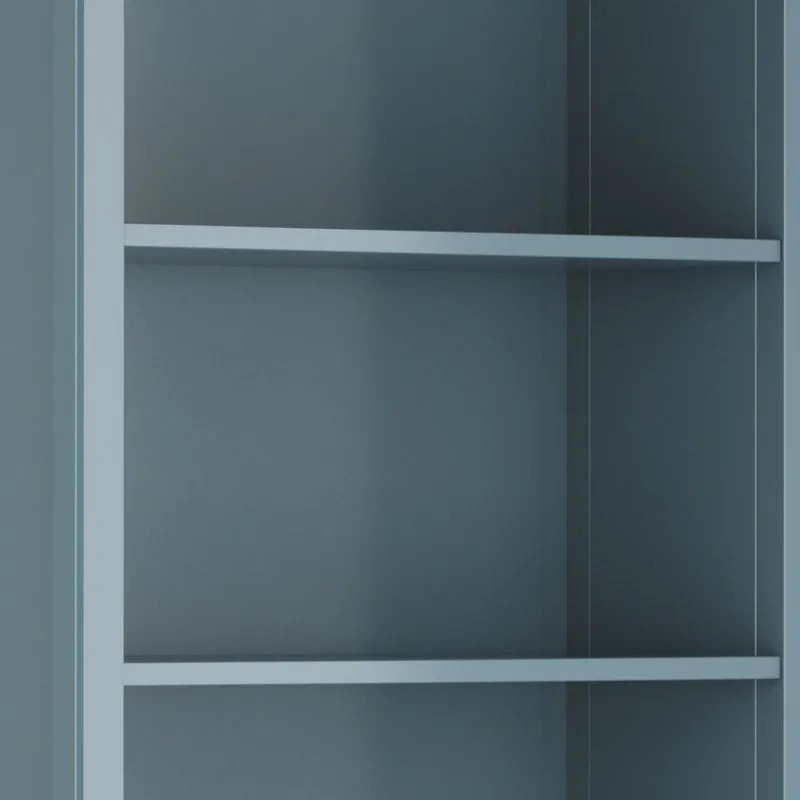 Amherst - 5 Shelf Bookcase - French Blue