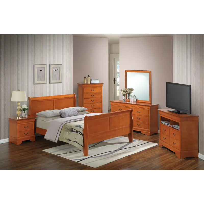 Louis Phillipe - G3160A-FB Full Bed - Oak