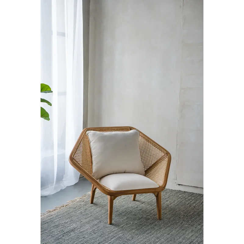 Tectona Teak Leisure Chair - Natural Brown