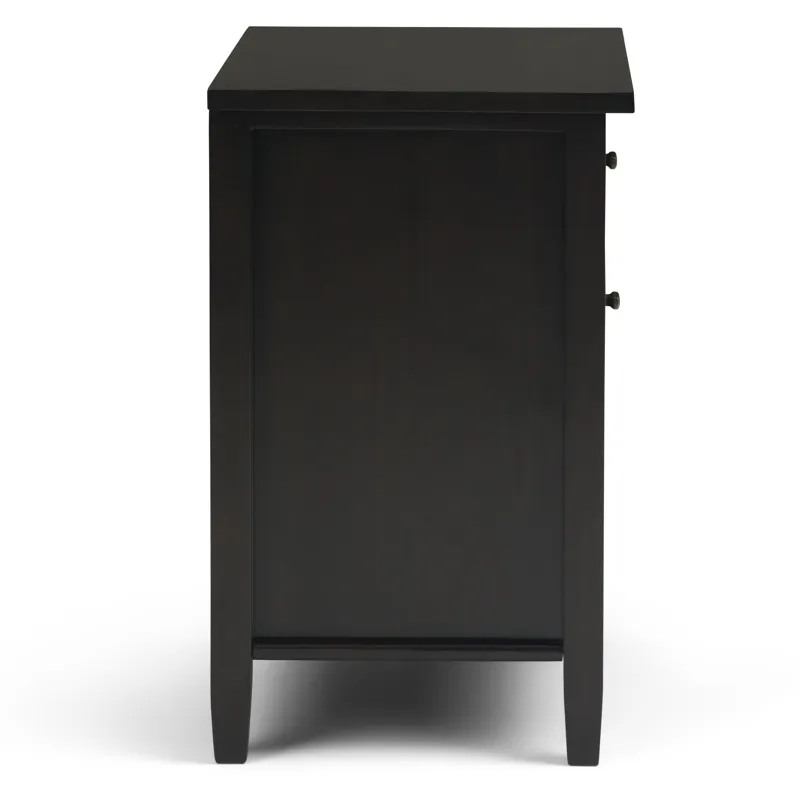 Warm Shaker - Bedside Table - Hickory Brown