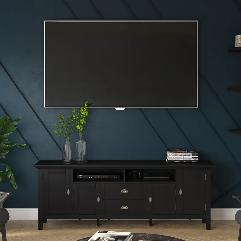 Redmond - 72\" TV Media Stand - Black