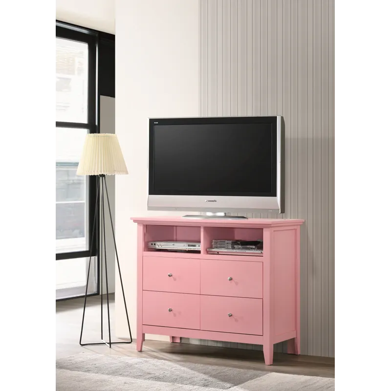 Hammond - G5404-TV Media Chest - Pink