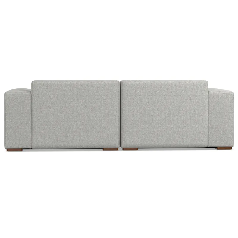 Rex - 2 Seater Sofa - Pale Gray