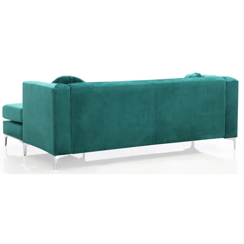 Pompano - G895B-SC Sofa Chaise (3 Boxes) - Green