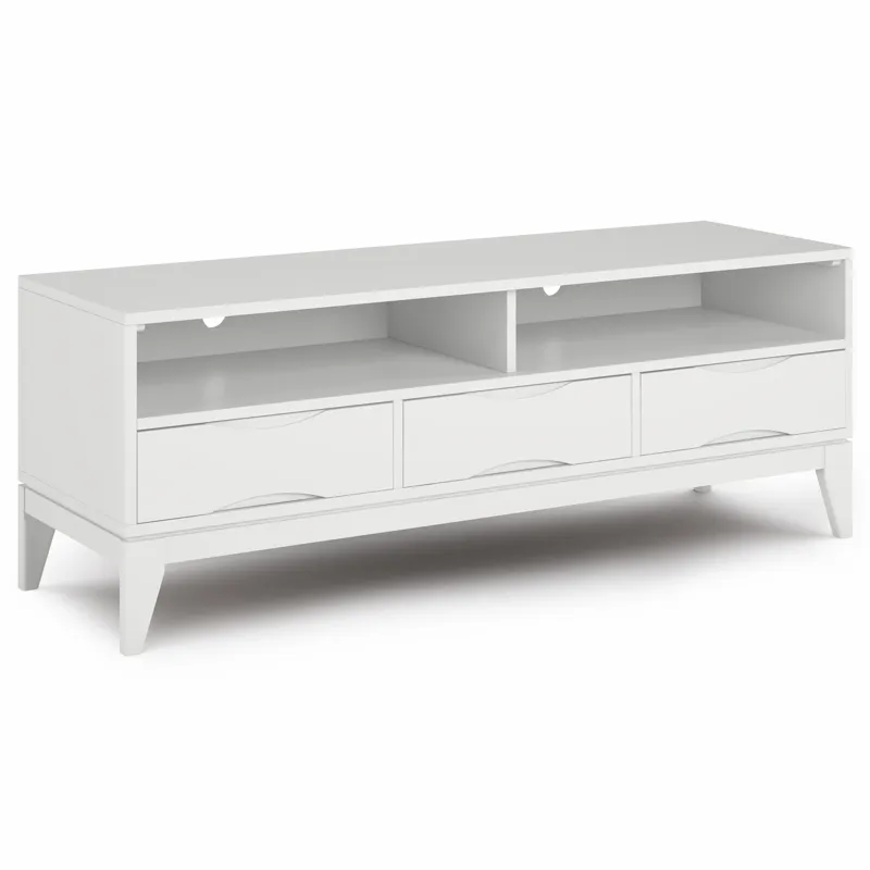 Harper - TV Media Stand - White