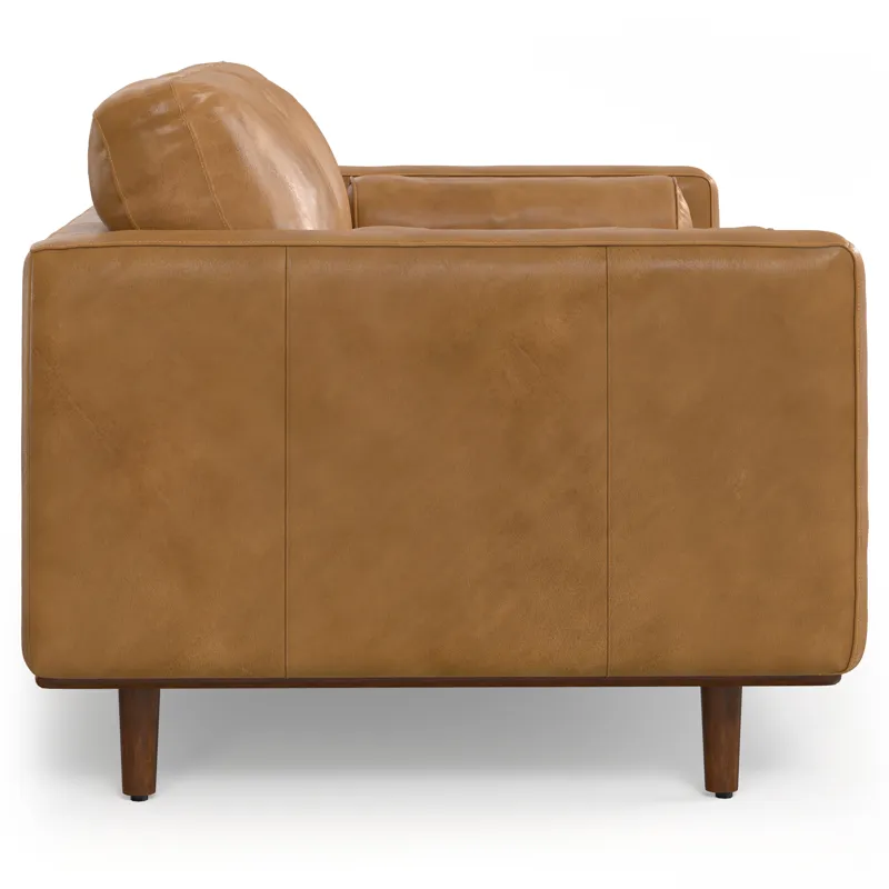 Morrison - 72" Sofa and Ottoman Set - Sienna