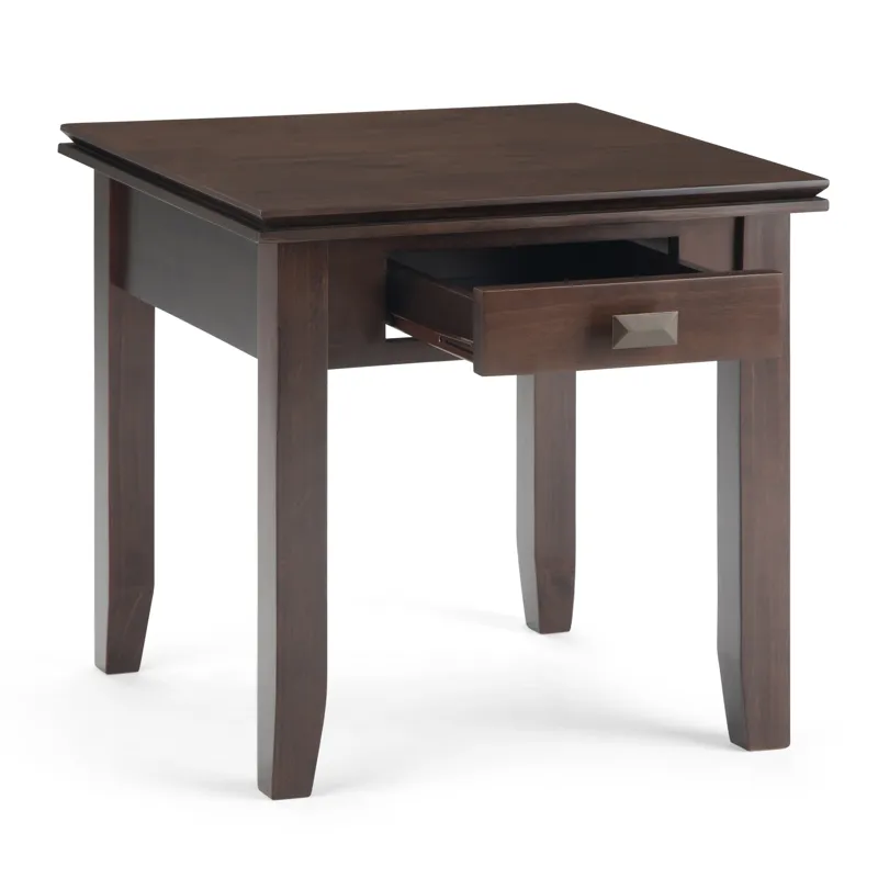 Artisan - End Table - Tobacco Brown