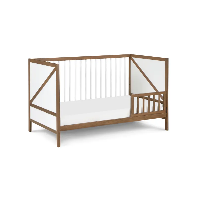 Pixie Zen - 3-in-1 Crib - Walnut/White
