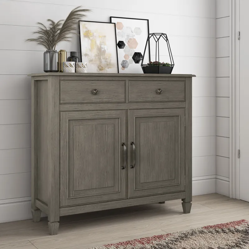 Connaught - Entryway Storage Cabinet - Farmhouse Grey