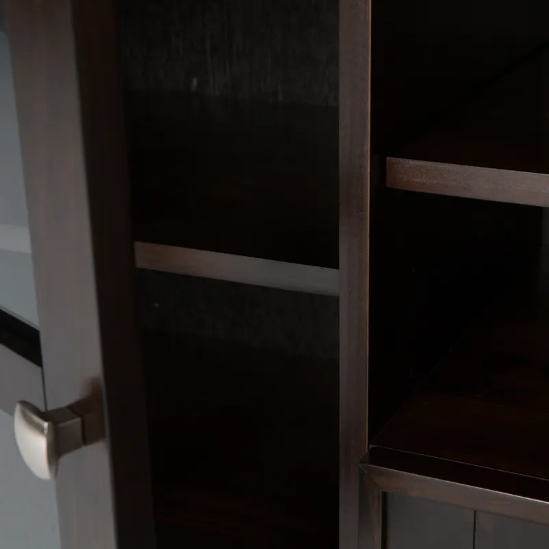 Acadian - 60\" TV Media Stand - Brunette Brown