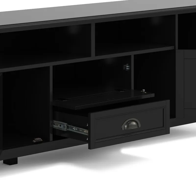Burlington - 72\" TV Media Stand - Black