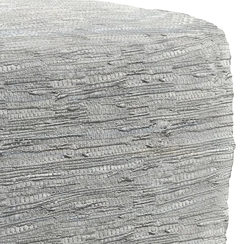 Fredrik - Square Pouf - Cream