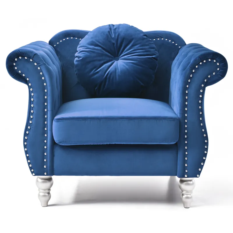 Hollywood - G0661A-C Chair - Navy Blue