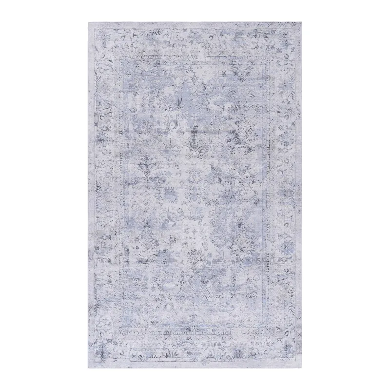 2\' x 3\' Machine Washable Area Rugs, Low-Pile, Non-Slip, Non-Shedding, Foldable, Kid & Pet Friendly