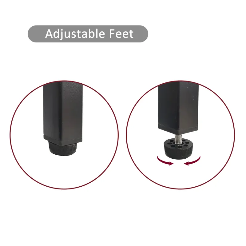 40.16\" Rattan Coffee Table, Sliding Door For Storage, Metal Legs, Modern Table For Living Room - Na