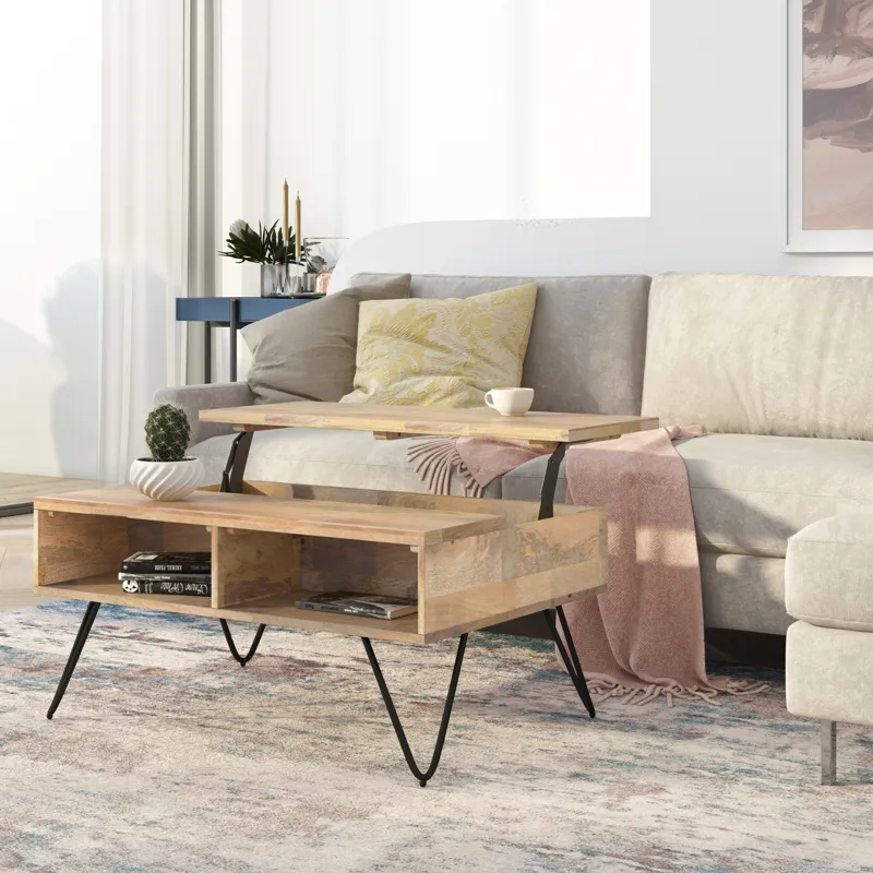 Hunter - Small Lift Top Coffee Table - Natural