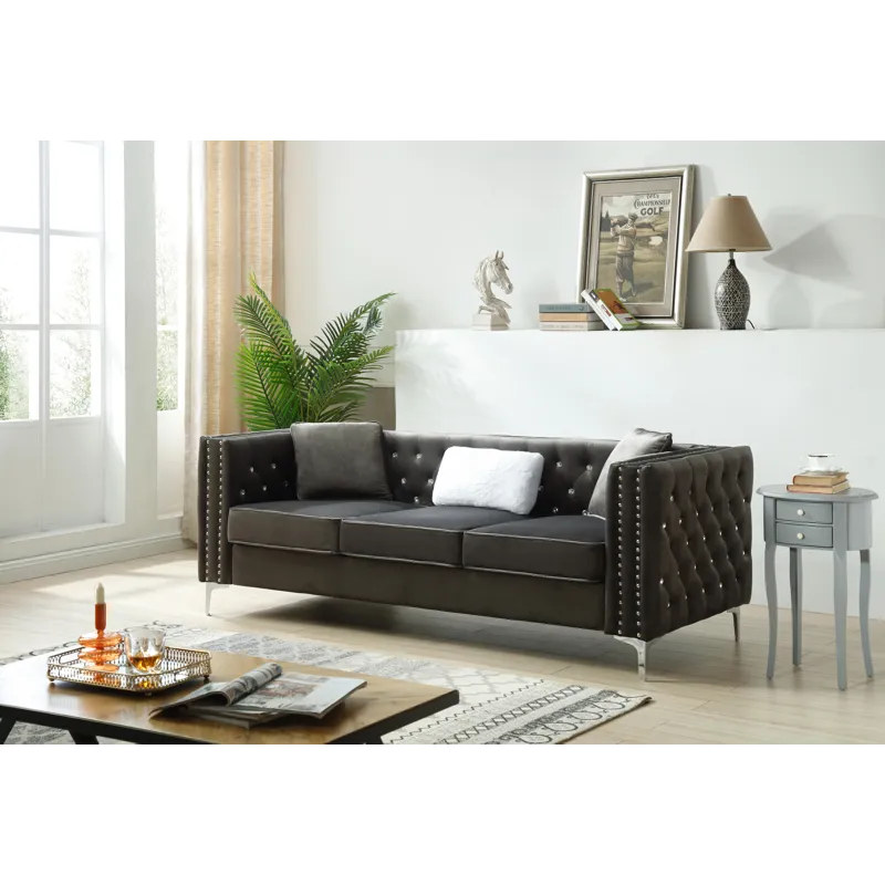 Paige - G822A-S Sofa - Gray