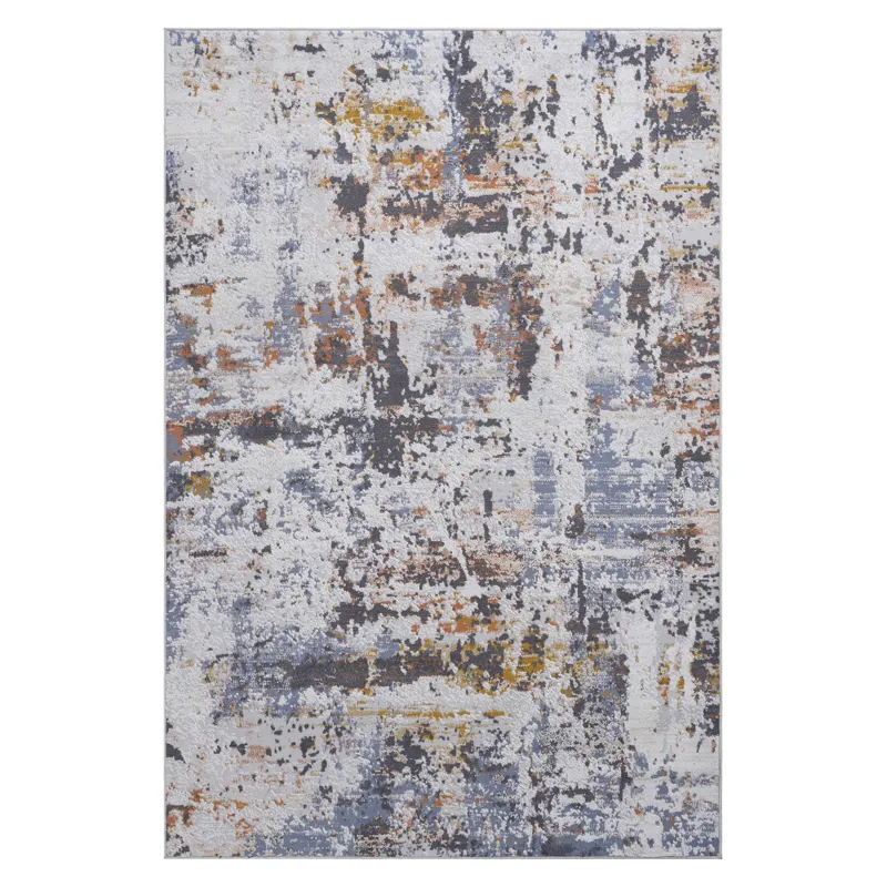 6\' x 9\' Abstract Non-Shedding Living Room Bedroom Dining Home Office Stylish And Stain Resistant A