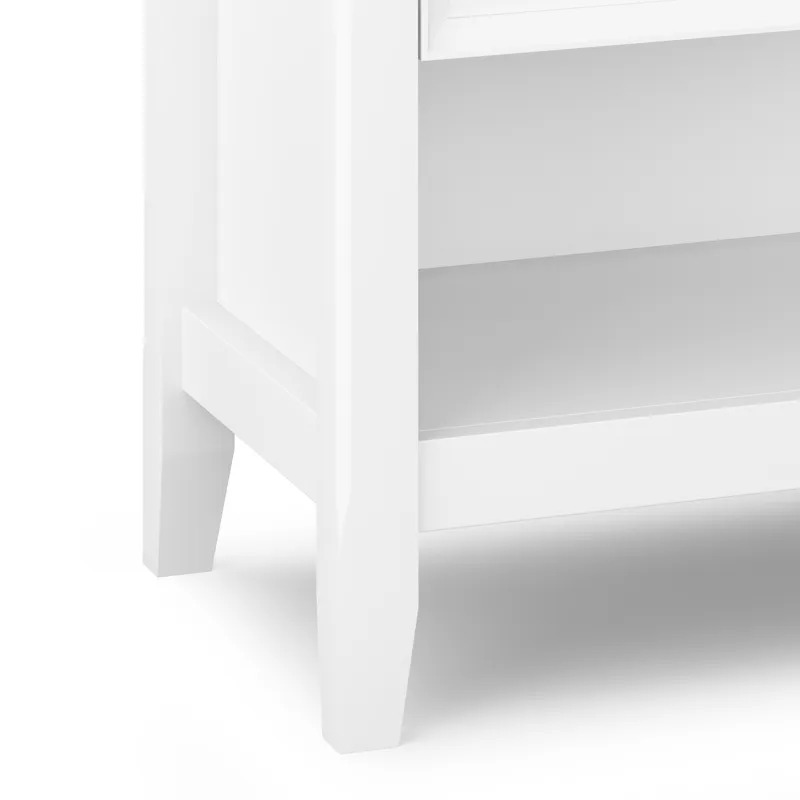 Amherst - Bedside Table - White
