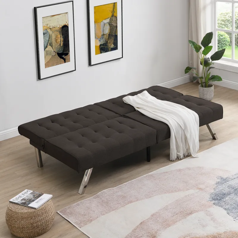 Futon Sofa Bed - Espresso