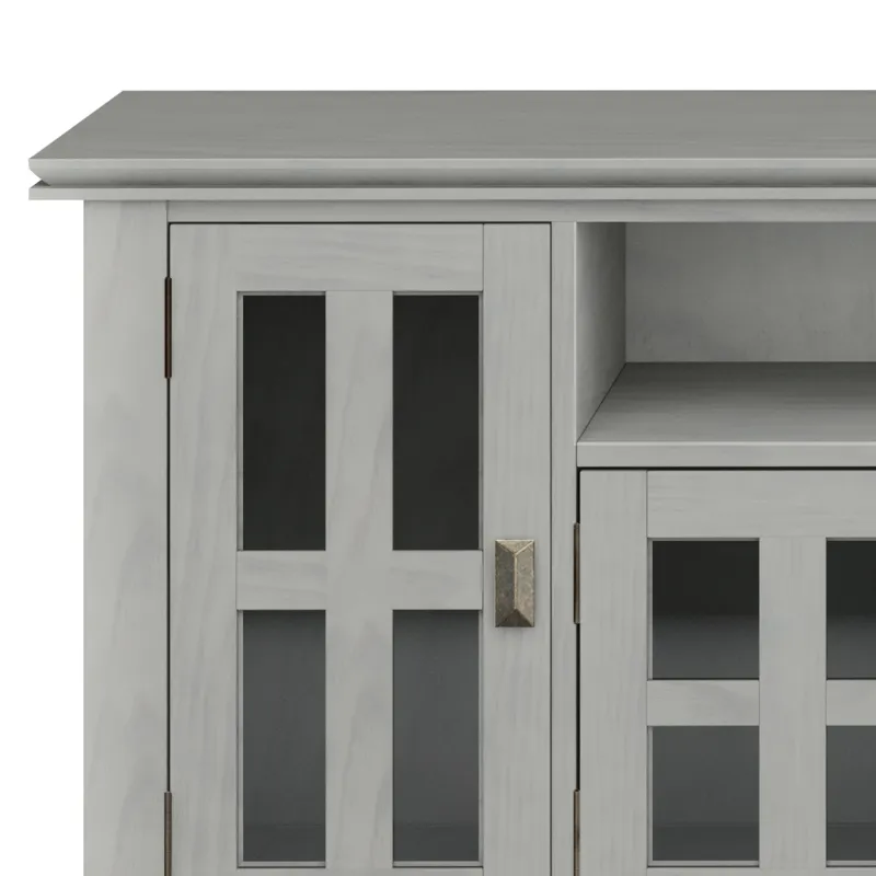 Artisan - 72\" TV Media Stand - Fog Grey