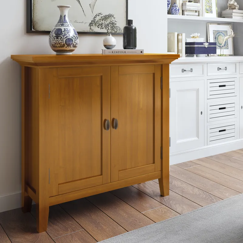 Redmond - Low Storage Cabinet - Light Golden Brown