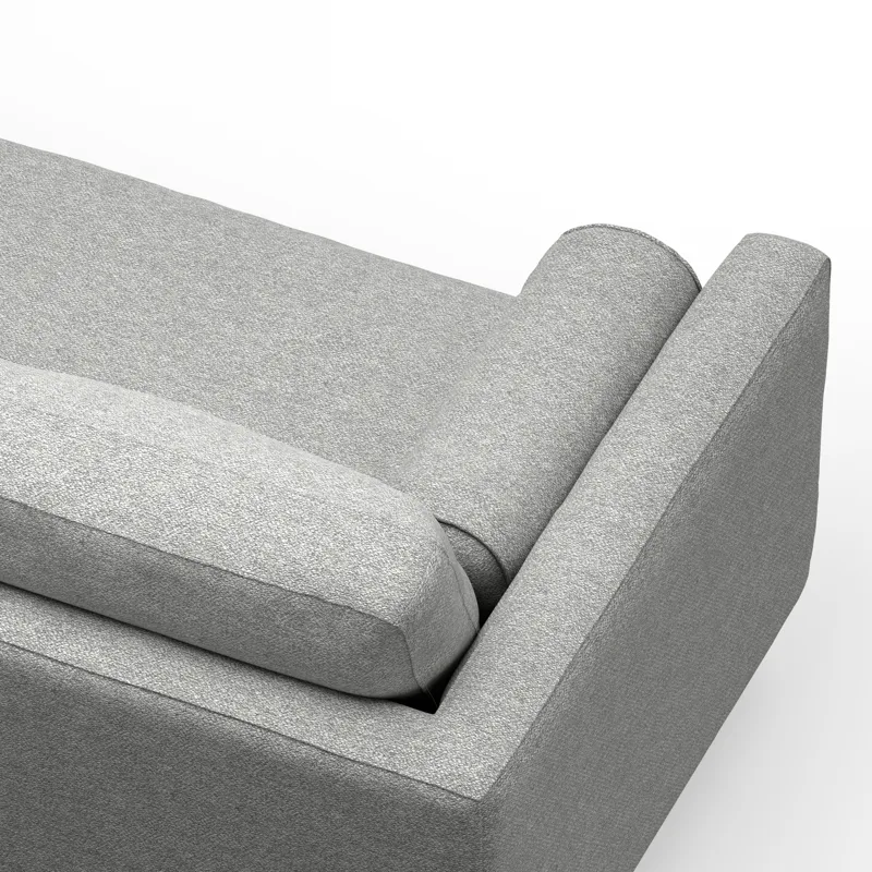 Morrison - Right Sectional Sofa - Mist Grey