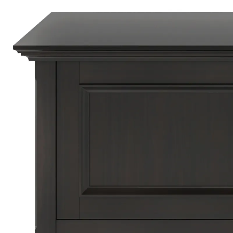 Amherst - 72\" Low TV Media Stand - Hickory Brown