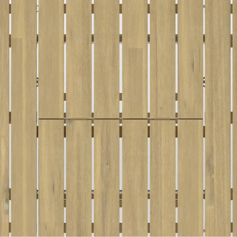 Beachside - Outdoor Extendable Dining Table - Light Teak