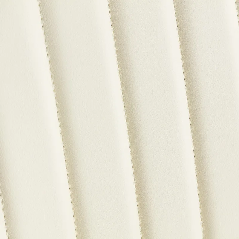 Dining Chairs (Set of 2) Mid-Century Modern Retro Faux Leather Chair With Walnut Bentwood Back Uphol