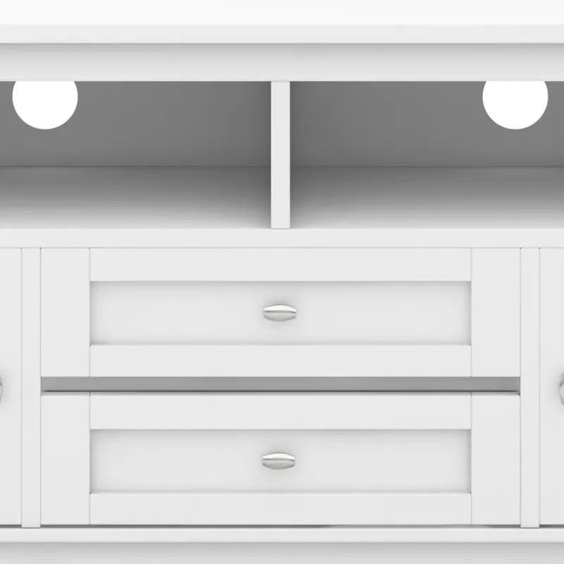 Warm Shaker - 72\" TV Media Stand - White