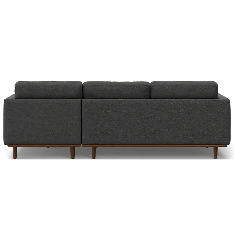 Morrison - Right Sectional Sofa - Charcoal Grey