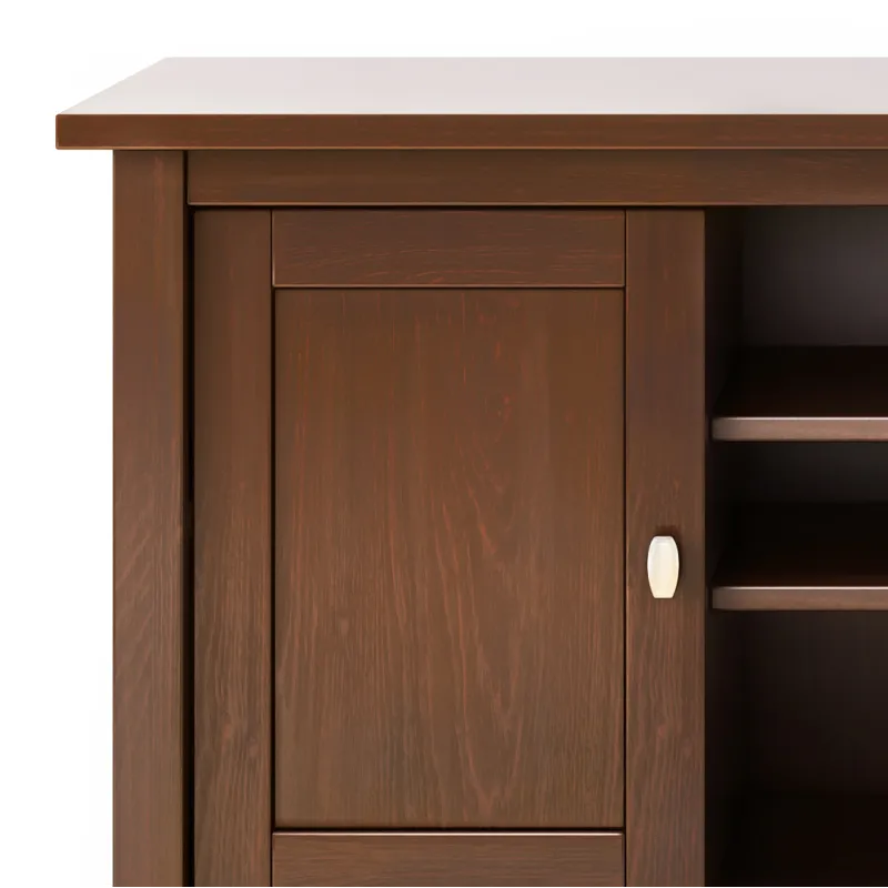 Warm Shaker - TV Media Stand - Russet Brown