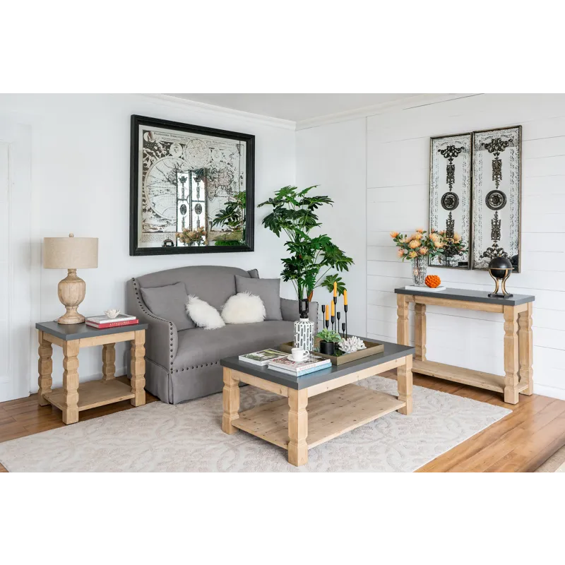 Side Table - Brown Gray