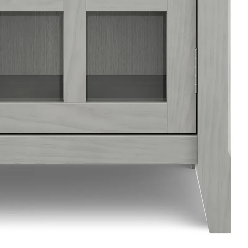 Acadian - Entryway Storage Cabinet - Fog Grey