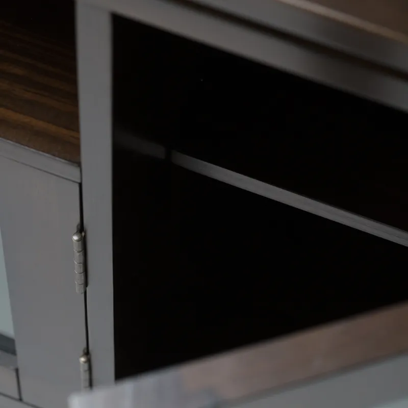 Cosmopolitan - 72\" Wide TV Media Stand - Mahogany Brown