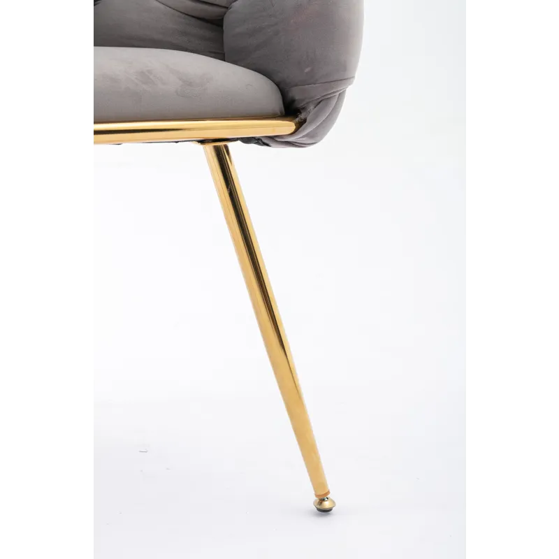 Luxury Modern Simple Leisure Velvet Single Sofa Chair Bedroom Lazy Person Household Dresser Stool Ma