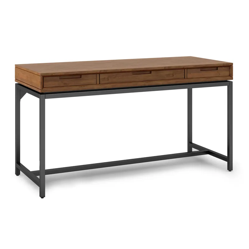 Banting - Mid Century Desk - Medium Saddle Brown