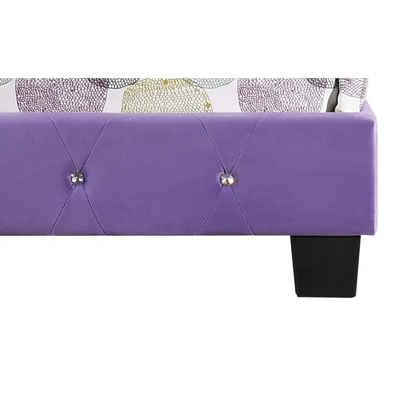 Suffolk - G1402-FB-UP Full Bed - Purple