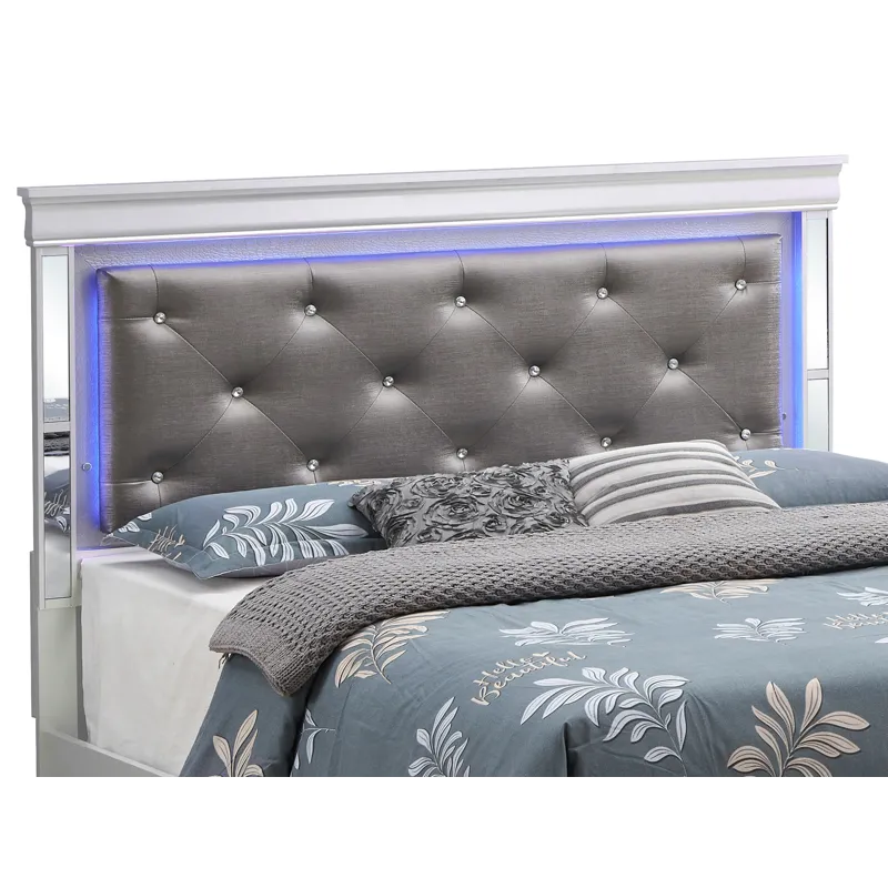 Verona - G6700C-FB3 Full Bed - Silver Champagne