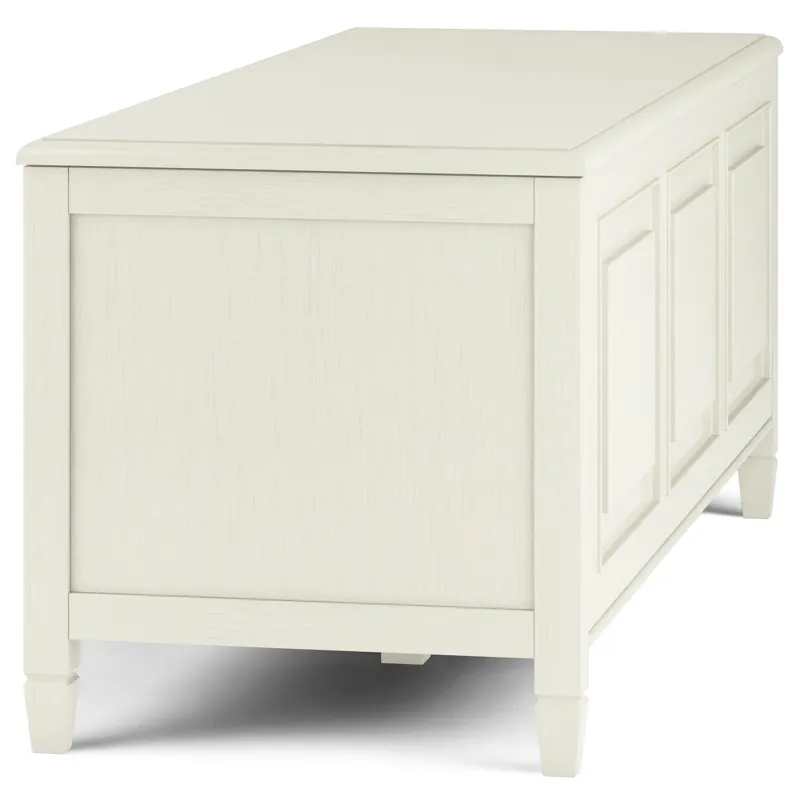 Connaught - Storage Bench Trunk - Antique White