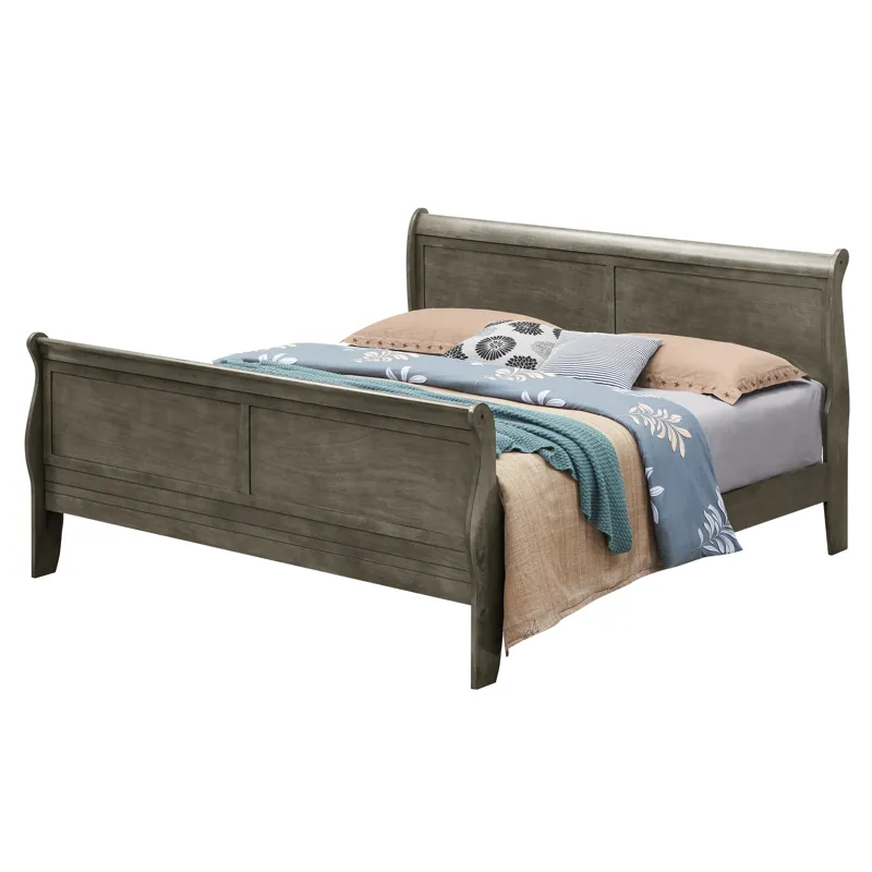 Louis Phillipe - G3105A-QB Queen Bed - Gray