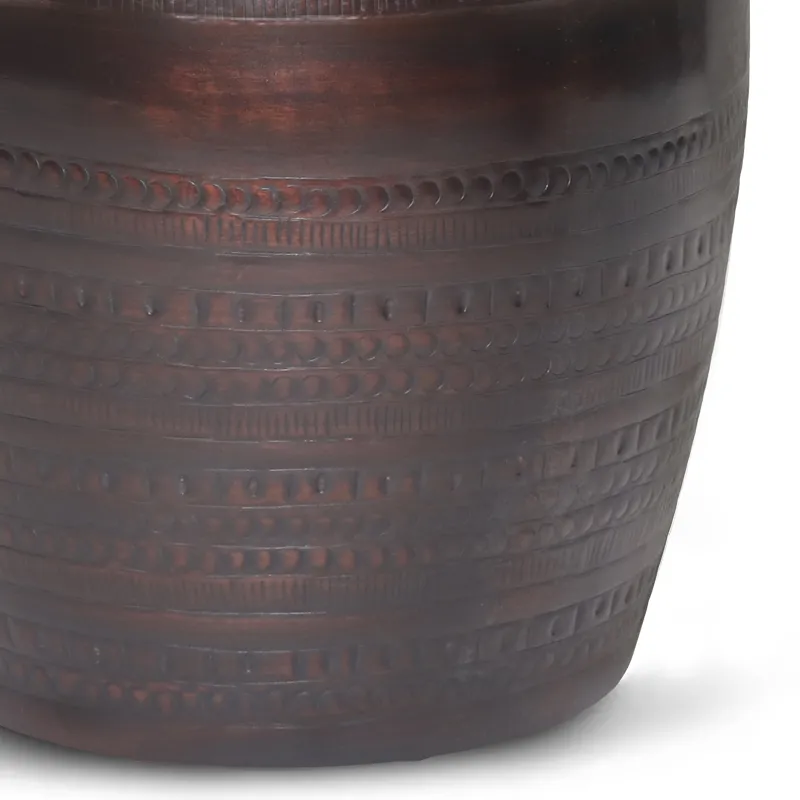 Johnsen - Large Metal Accent Table - Oil Rubbed Bronze
