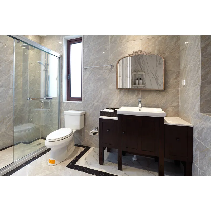 Classic Design Arch Mirror And Baroque Inspired Frame For Living Room Bathrrom Enterway Console - Go