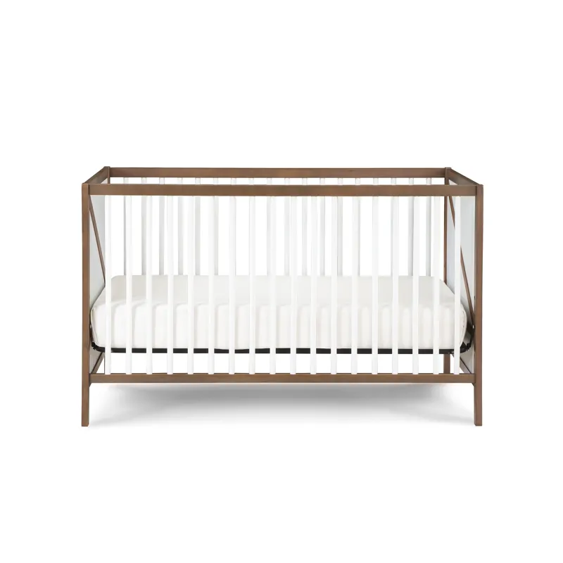 Pixie Zen - 3-in-1 Crib - Walnut/White