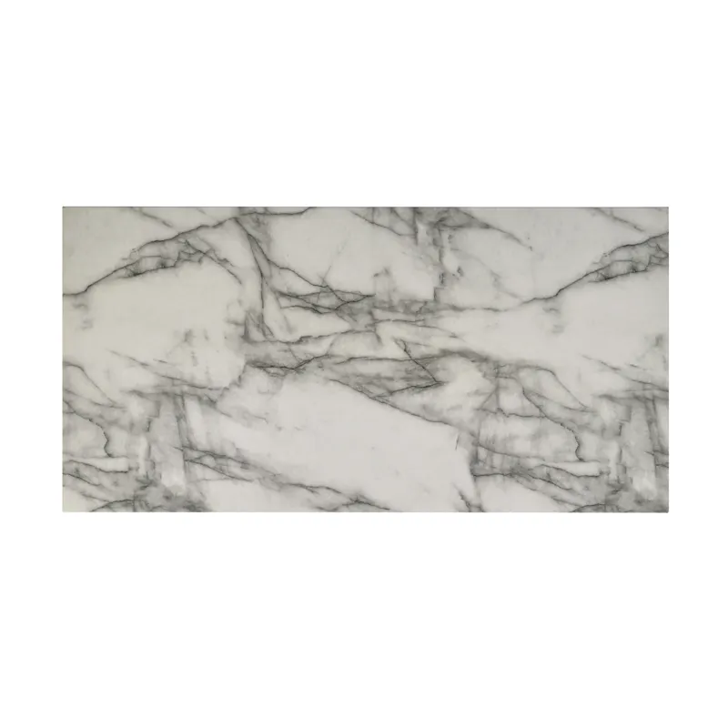 Matilda - Coffee Table With White Faux Marble Top - White