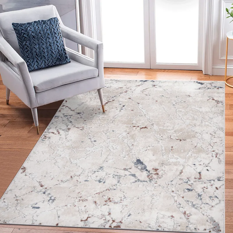 8\' x 10\' Contemporary Non-Shedding Living Room Bedroom Dining Home Office Stylish And Stain Resist