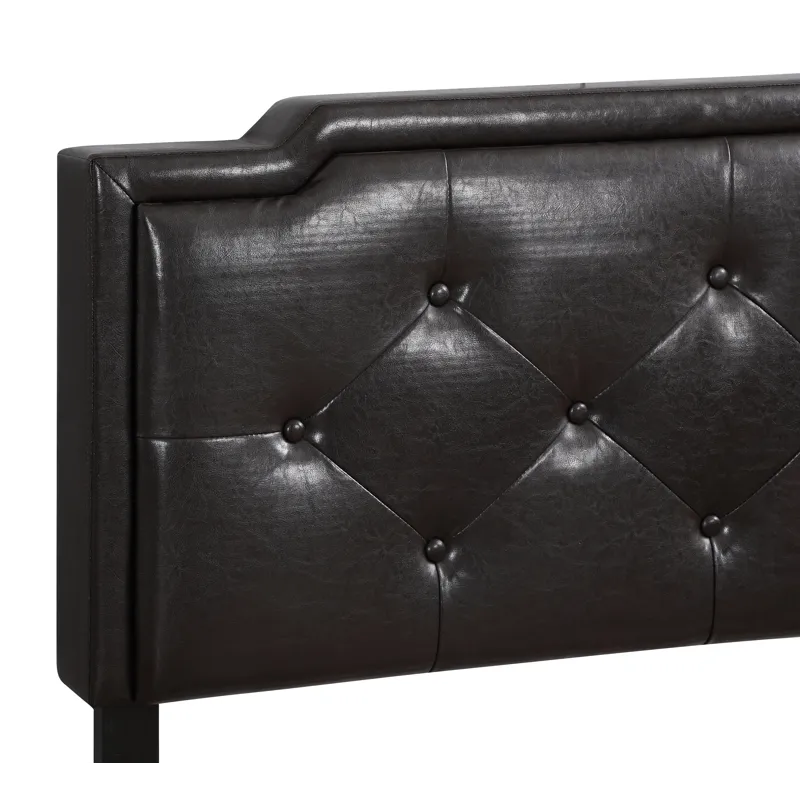 Deb - G1116-QB-UP Queen Bed (All in One Box) - Cappuccino