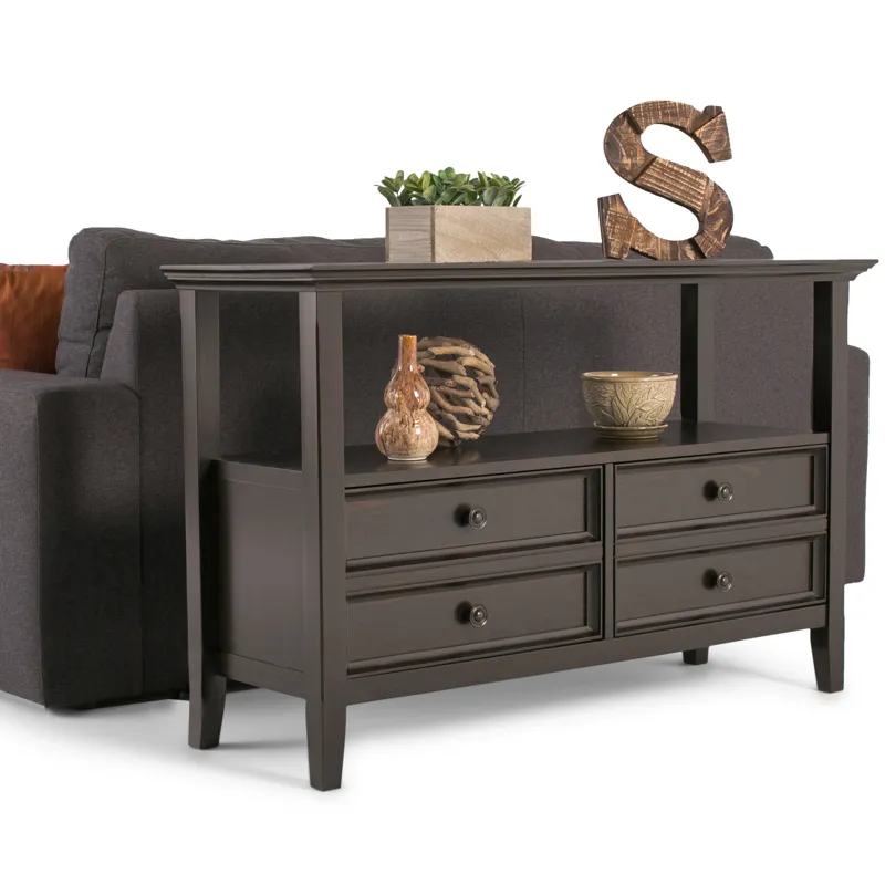 Amherst - Console Sofa Table - Hickory Brown