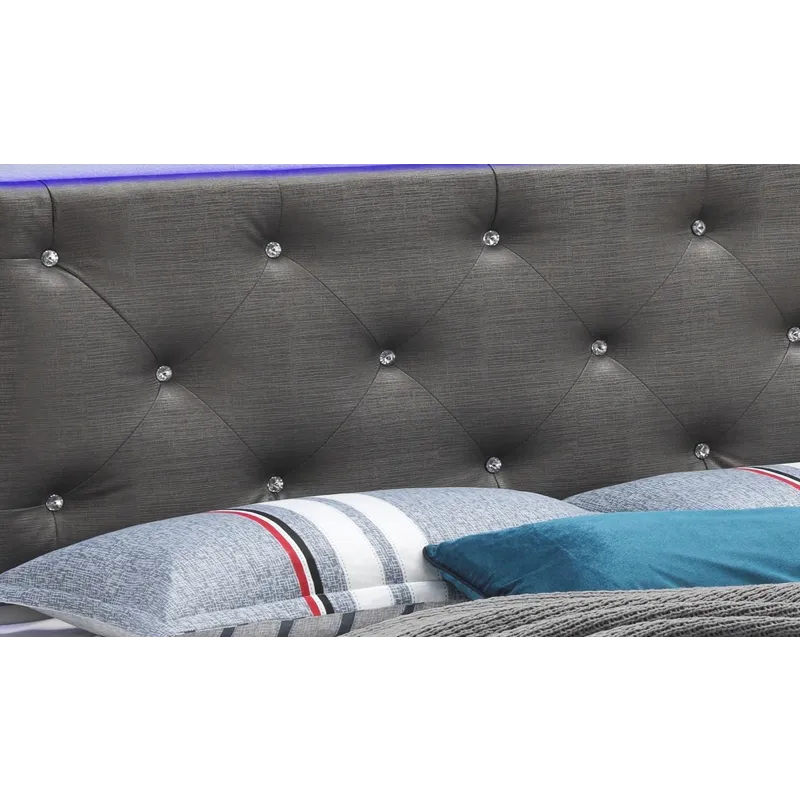 Lorana - G6500C-FB3 Full Bed - Silver Champagne